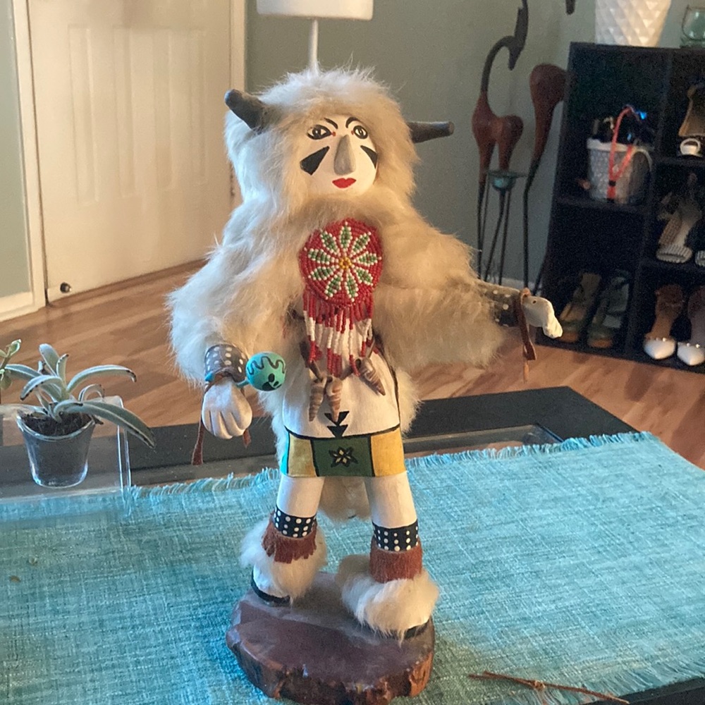 Antique Hopi kachina doll White Buffalo